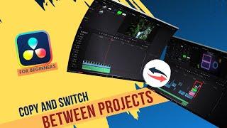 COPY From One Project To Another | DaVinci Resolve