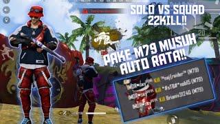 SOLO VS SQUAD 22KILL!!barbar pake bundle terbaru TRENDY CLUBBER|FREE FIRE BATTLEGROUND