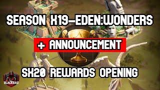 Opening Sx20 rewards + ANNOUNCEMENT - Rise of Castles Ice and Fire