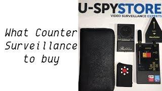 U-SPY STORE: WHAT COUNTER SURVEILLANCE DEVICE SHOULD I BUY?