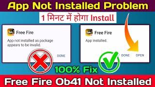 free fire app not installed | free fire app not installed problem | free fire install nahi ho raha