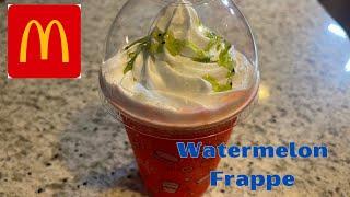 McDonalds in Japan - Trying the Watermelon Frappe (Cool Summer Series)