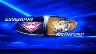 AFL on Nine Sunday Football Essendon vs Richmond Opener 2003