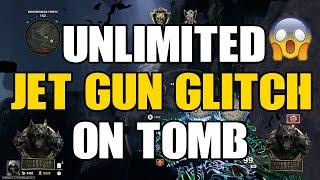 BO6 ZOMBIES UNLIMITED AMMO JET GUN GLITCH ON TOMB