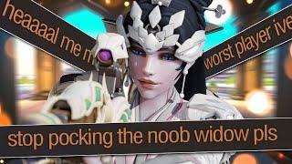 My teammate tried to throw cause I got pocketed as Widowmaker - Overwatch 2