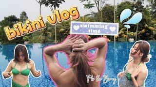 Selalu Galau Pakai Bikini Warna Apa | Bikini Vlog | Swimming Time 