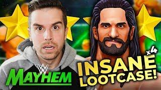INSANE 4 STAR LOOTCASE OPENING!! | WWE Mayhem