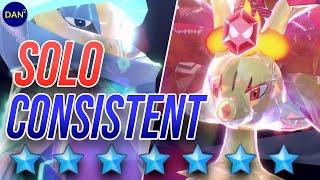 This DELPHOX build CONSISTENTLY solos the 7 Star Empoleon Event Tera Raid • Pokémon Scarlet & Violet