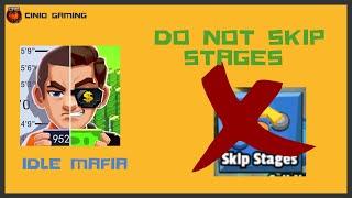 Idle Mafia - Do not skip stages in the Jailbreak