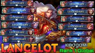 NonStop Legendary Kills Lancelot Perfect Gameplay - Top 1 Global Lancelot кιвσgαмι - Mobile Legends