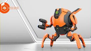 blender 3.0 fighter robot tutorial free download