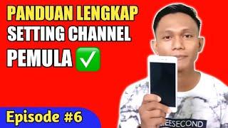 How to set up Youtube channels on an Android cellphone - learn Youtube Eps.6