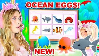 *NEW* OCEAN EGGS PET UPDATE IN ADOPT ME! (ROBLOX)