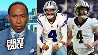 FIRST TAKE | Saints are NOT enough for Dak Prescott - Stephen A. Smith: Cowboys easy win NFL Week 2