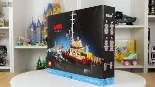 LEGO Ideas 21350 Jaws Unboxing & Speedbuild