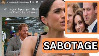 William and Catherine Completely Derailed Meghan’s Birthday Plans for Harry