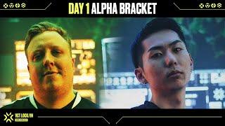 VCT LOCK//IN — Alpha Bracket Day 1