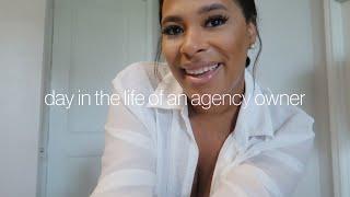 DAY IN THE LIFE of a design + marketing agency owner | vlog