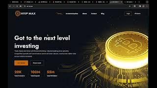 How To Create Bitcoin Investment Website For Free Script in 2024