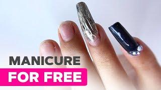 Nail Extensions with Colored Gels | Fixing Common Manicure Mistakes | Gradient Nails