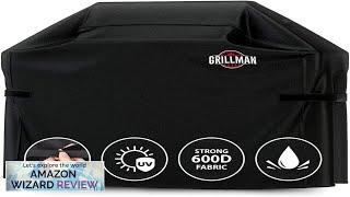 Grillman Large Rip-Proof Waterproof BBQ Grill Cover 58"L x 24"W x 48"H Review