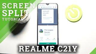 How to Activate Split Screen Mode on REALME C21Y - Split Screen