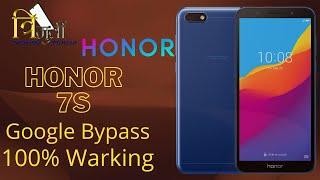 Honor 7S DUA-L22 FRP Bypass 2022 Update Without PC 100% working