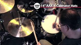 Sabian 14'' AAX X-Celerator Hats- Hihat Cymbals