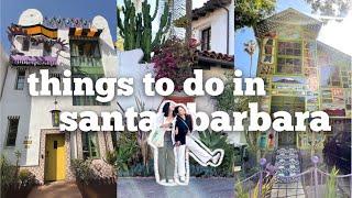 exploring santa barbara  CA roadtrip travel vlog 2022