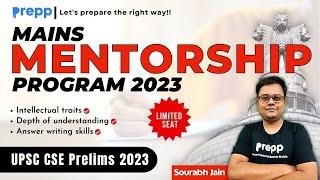 Course launch : Mains mentorship Program 2023 | Ace in Your Preparation | Limited seats Available