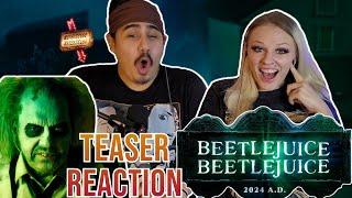 Beetlejuice Beetlejuice - Official Teaser Reaction