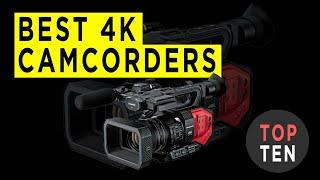 Top Ten Best Professional 4K Camcorders