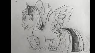 My Drawings of the Mane Six (New Version)