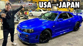 BUYING MY DREAM R34 SKYLINE GTR IN JAPAN!