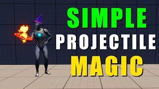 How To Make Projectile Spells In Unreal