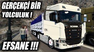 Faça Türk İşi Efsane Scania  | Çok Gerçekçi Tır Yolculuğu • GERÇEKÇİ