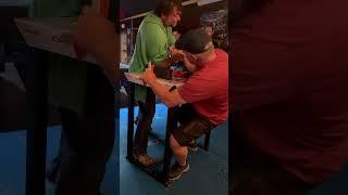 John Brezenk Vs Devon Larrat hook no straps  #armwrestling