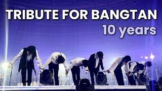 10 years with BTS | Tribute for Bangtan (June 13 2023) 방탄소년단 10th Anniversary