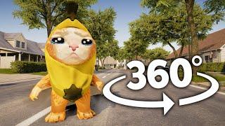 Banana Cat 360° Hunts YOU in VR/360° Experience [PART 1]