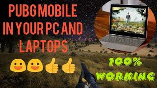 How to play pubg mobile in PC, LAPTOP's | 100% working | Tencent gaming buddy Emulator