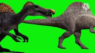 Dinosaur Stampede Green Screen