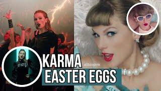 KARMA: All the Easter Eggs in the  Music Video | Taylor Swift #taylorswift #midnights