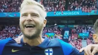 National Anthem of Finland(Maamme) Euro 2020 Denmark vs Finland 12 06 2021