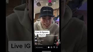 Segundo Stream (Live) de Spreen en Instagram (IG) [Completo]