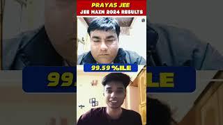 99.59%ile from PRAYAS 3.0 Batch   | JEE Main 2024 Result #PW #Shorts #JEEMain2024