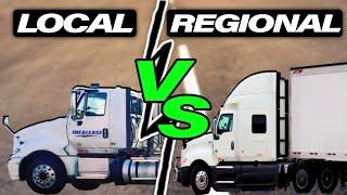 Local vs Regional Truck Driving