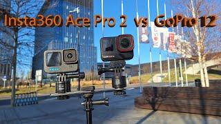 Insta360 Ace Pro 2  vs GoPro 12 Test video 4K Linear 2024.r