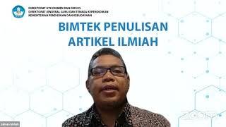 Webinar Penulisan Artikel Ilmiah