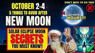 Next 24 Hours(OCT 2) Can Make or Break Your Next 6 Months | Solar Eclipse Manifestation 2024