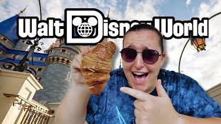 NEW Food in Disney World- Eating all of the new croissants